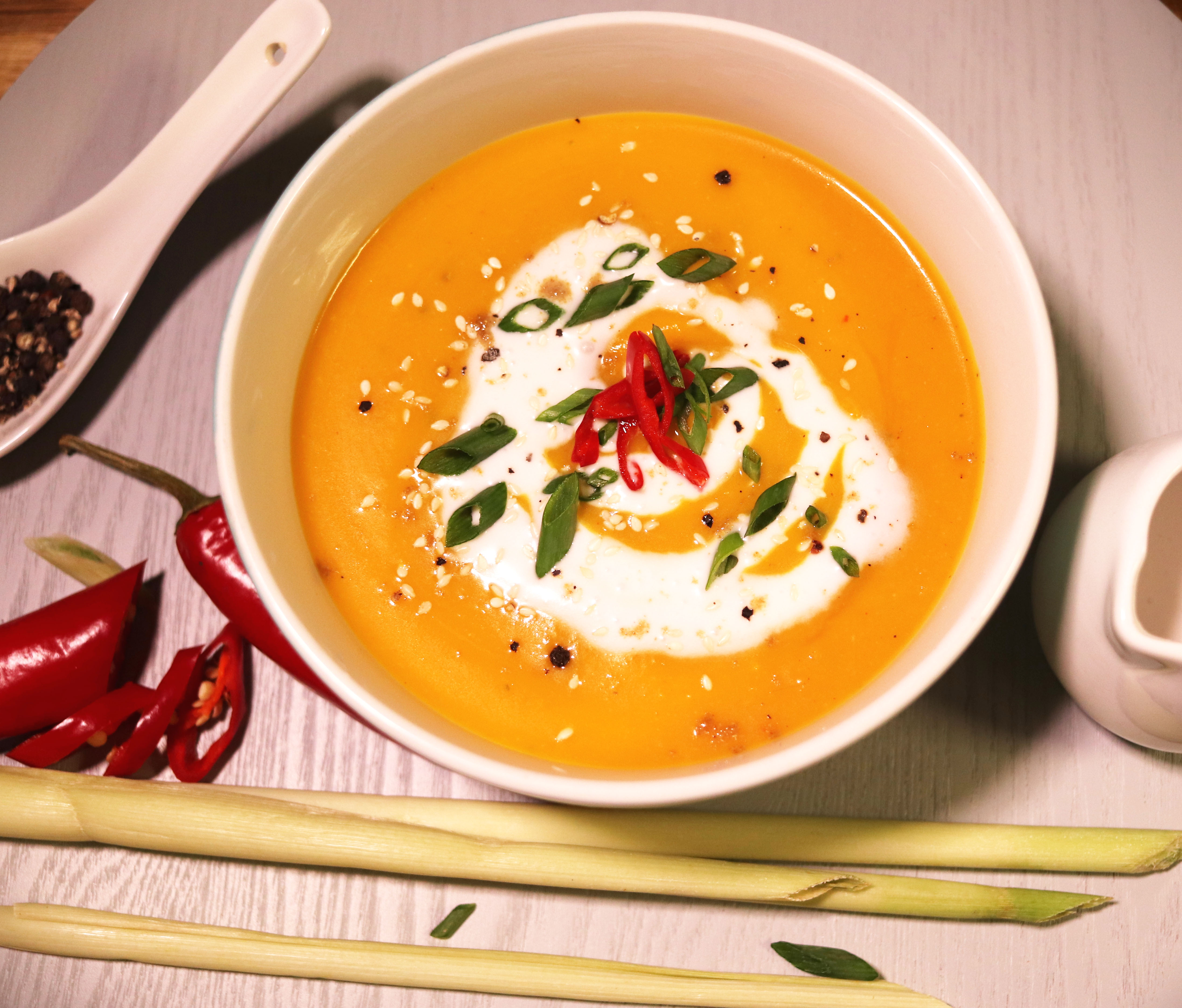 Thai Pumpkin Soup Recipe